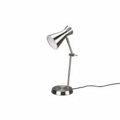 Luminaires Reality Lampe de table Reality Enzo Nickel mat, 1 lumière* Lampes À Poser