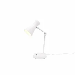 Luminaires Reality Lampe de table Reality Enzo Blanc, 1 lumière* Lampes À Poser