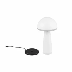Luminaires Reality Lampe de table Reality FUNGO LED Blanc, 1 lumière