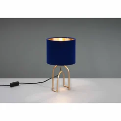 Lampes En Tissu-Luminaires Reality Lampe de table Reality Grace Or, 1 lumière