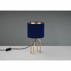 Lampes En Tissu-Luminaires Reality Lampe de table Reality Grace Or, 1 lumière