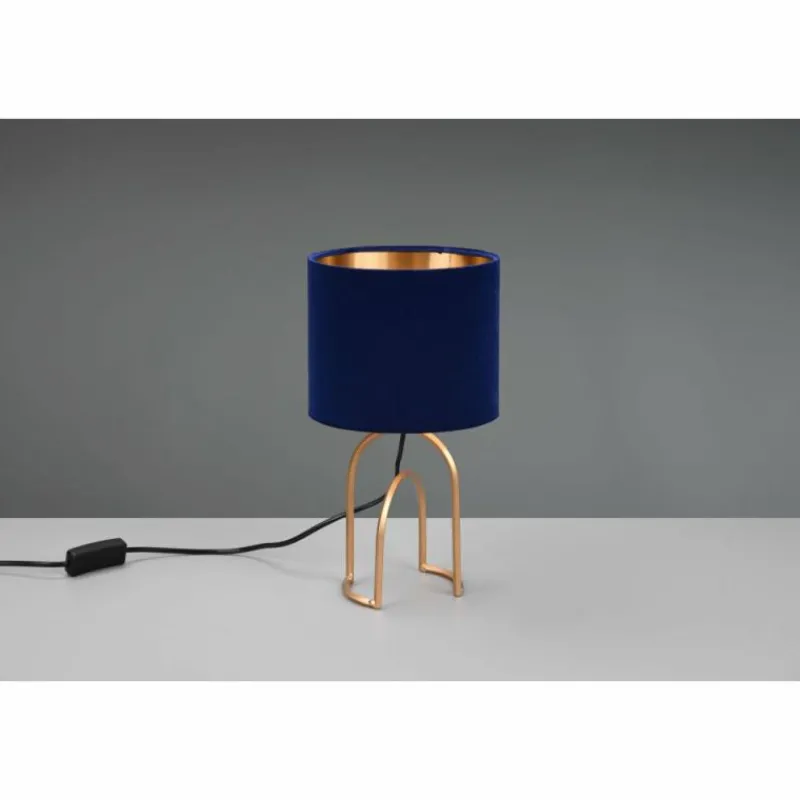 Lampes En Tissu-Luminaires Reality Lampe de table Reality Grace Or, 1 lumière