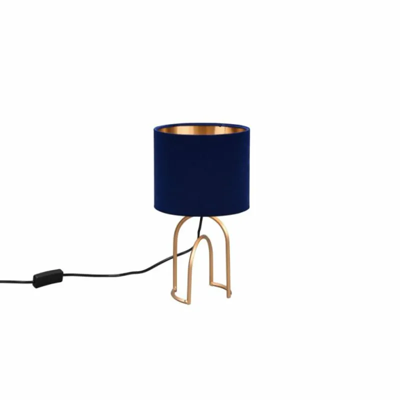 Lampes En Tissu-Luminaires Reality Lampe de table Reality Grace Or, 1 lumière