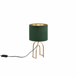 Lampes En Tissu-Luminaires Reality Lampe de table Reality Grace Or, 1 lumière