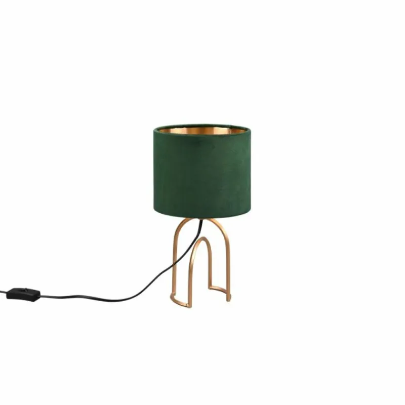 Lampes En Tissu-Luminaires Reality Lampe de table Reality Grace Or, 1 lumière