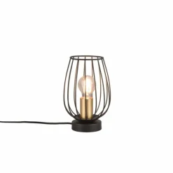 Luminaires Reality Lampe de table Reality Grid Noir, 1 lumière* Lampes À Poser