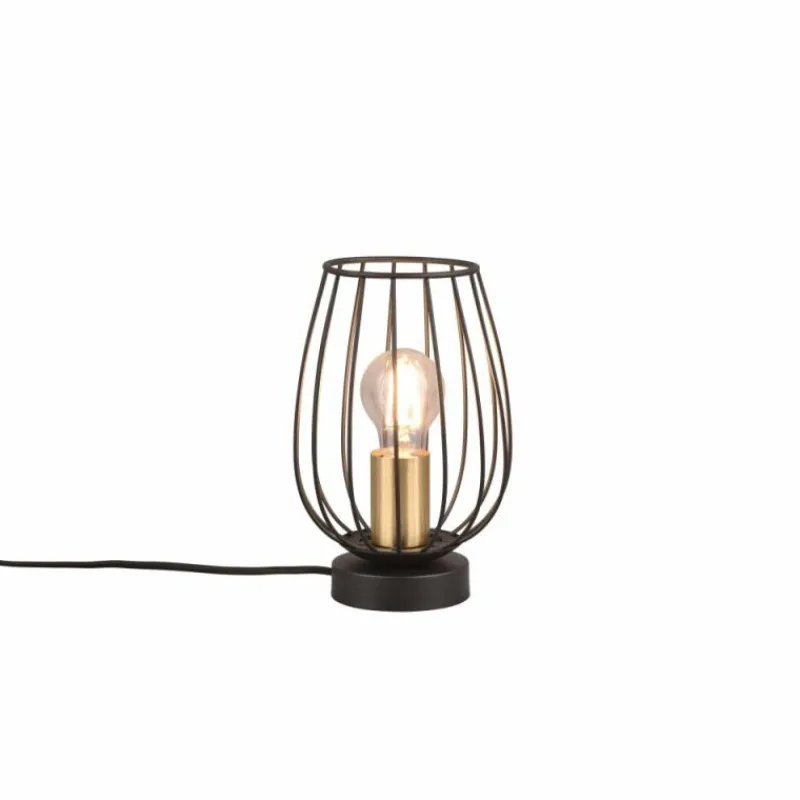 Luminaires Reality Lampe de table Reality Grid Noir, 1 lumière* Lampes À Poser