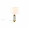 Lampes En Tissu-Luminaires Reality Lampe de table Reality GRAZIA Laiton, 1 lumière