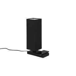 Lampes En Tissu-Luminaires Reality Lampe de table Reality Haley Noir, 1 lumière