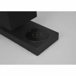 Lampes En Tissu-Luminaires Reality Lampe de table Reality Haley Noir, 1 lumière