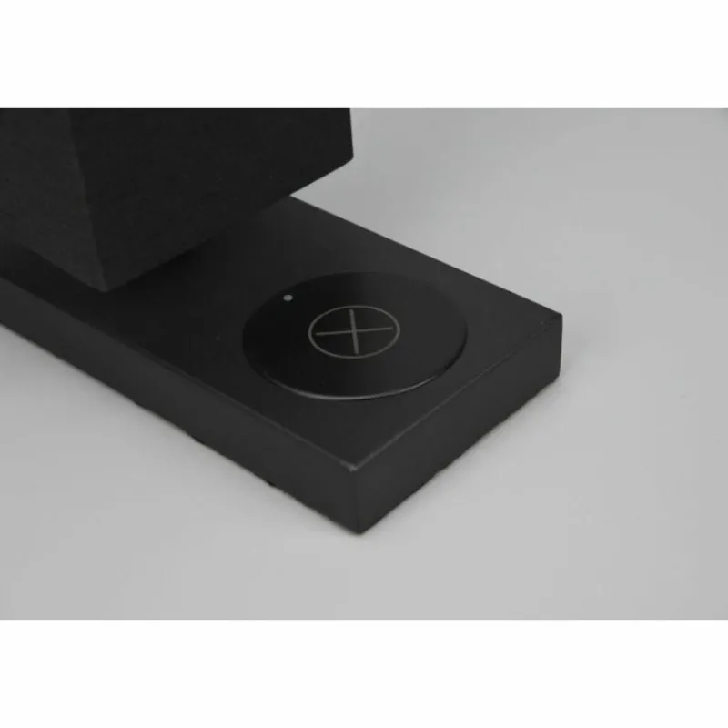 Lampes En Tissu-Luminaires Reality Lampe de table Reality Haley Noir, 1 lumière