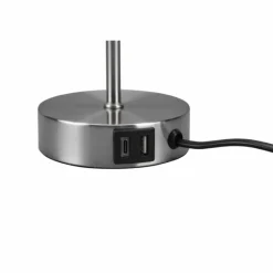 Lampes En Tissu-Luminaires Reality Lampe de table Reality Jaro Nickel mat, 1 lumière