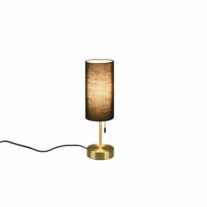 Lampes En Tissu-Luminaires Reality Lampe de table Reality Jaro Laiton, 1 lumière