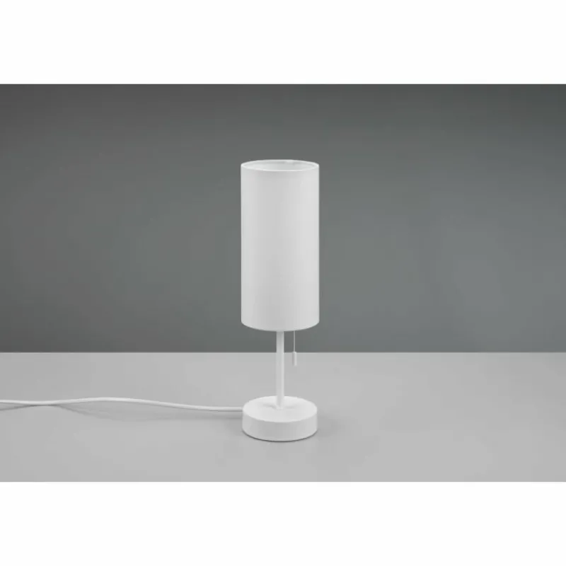 Lampes En Tissu-Luminaires Reality Lampe de table Reality Jaro Blanc, 1 lumière
