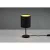 Lampes En Tissu-Luminaires Reality Lampe de table Reality JERRY Noir, 1 lumière