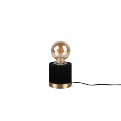 Luminaires Reality Lampe de table Reality Judy Vieux laiton, Noir, 1 lumière* Lampes À Poser