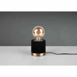 Luminaires Reality Lampe de table Reality Judy Vieux laiton, Noir, 1 lumière* Lampes À Poser