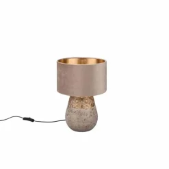 Lampes En Tissu-Luminaires Reality Lampe de table Reality Kiran Gris, 1 lumière