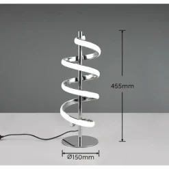 Luminaires Reality Lampe de table Reality LAOLA LED Chrome, 1 lumière* Lampes À Poser