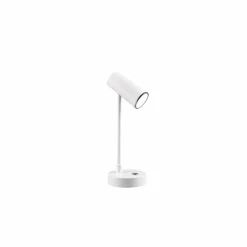 Luminaires Reality Lampe de table Reality Lenny LED Blanc, 1 lumière* Éclairage Led