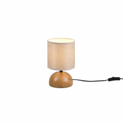 Lampes En Tissu-Luminaires Reality Lampe de table Reality LUCI Couleur bois, 1 lumière