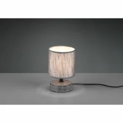 Lampes En Tissu-Luminaires Reality Lampe de table Reality Marie LED Gris, 1 lumière