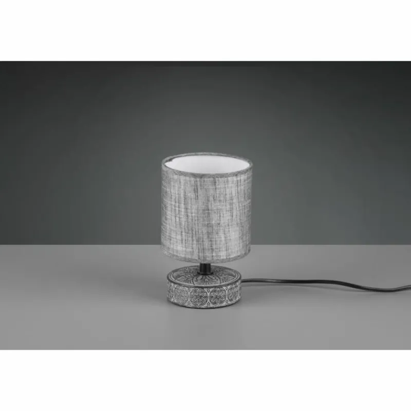Lampes En Tissu-Luminaires Reality Lampe de table Reality Marie LED Gris, 1 lumière
