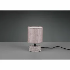 Lampes En Tissu-Luminaires Reality Lampe de table Reality Marie LED Brun, 1 lumière