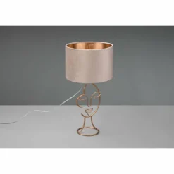 Lampes En Tissu-Luminaires Reality Lampe de table Reality Mary Or, 1 lumière