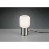 Luminaires Reality Lampe de table Reality Nico LED Nickel mat, 1 lumière