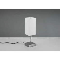 Lampes En Tissu-Luminaires Reality Lampe de table Reality Ole Nickel mat, 1 lumière