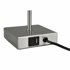 Lampes En Tissu-Luminaires Reality Lampe de table Reality Ole Nickel mat, 1 lumière