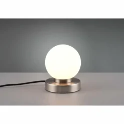 Luminaires Reality Lampe de table Reality Prinz 2 Nickel mat, 1 lumière
