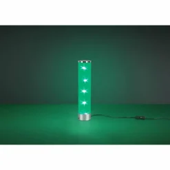 Luminaires Reality Lampe de table Reality Rico LED Chrome, 1 lumière, Télécommandes, Changeur de couleurs* Lampes À Poser