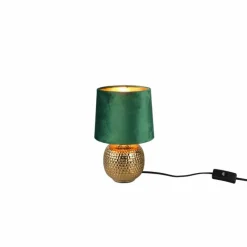 Lampes En Tissu-Luminaires Reality Lampe de table Reality Sophia Or, 1 lumière