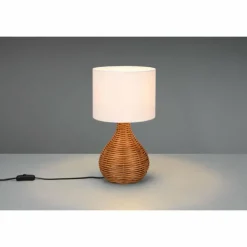 Lampes En Tissu-Luminaires Reality Lampe de table Reality Sprout Écru, 1 lumière