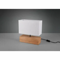 Lampes En Tissu-Luminaires Reality Lampe de table Reality Woody LED Bois clair, 1 lumière
