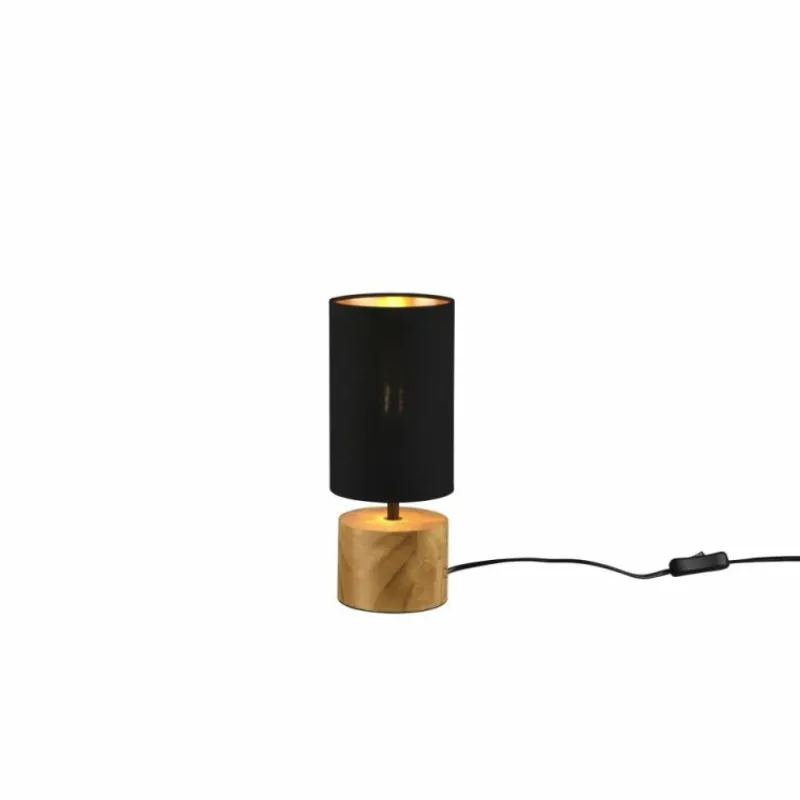 Lampes En Tissu-Luminaires Reality Lampe de table Reality Woody Écru, 1 lumière