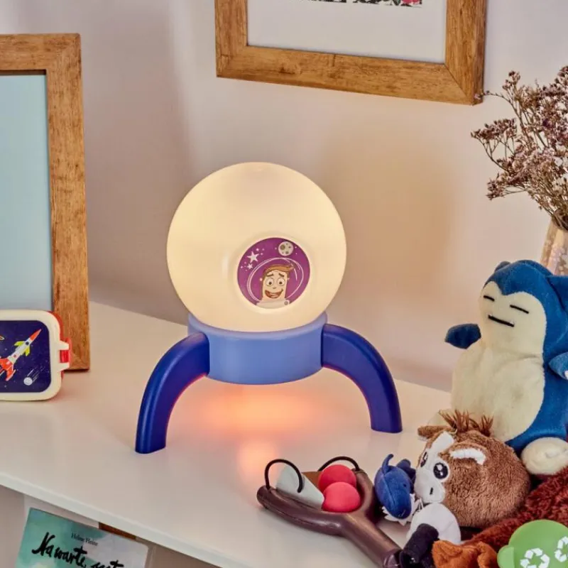 hofstein Lampe de table Rougemont LED Bleu, 1 lumière* Éclairage Led