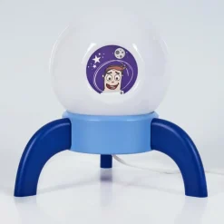 hofstein Lampe de table Rougemont LED Bleu, 1 lumière* Éclairage Led