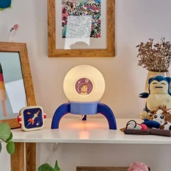 hofstein Lampe de table Rougemont LED Bleu, 1 lumière* Éclairage Led