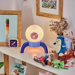 hofstein Lampe de table Rougemont LED Bleu, 1 lumière