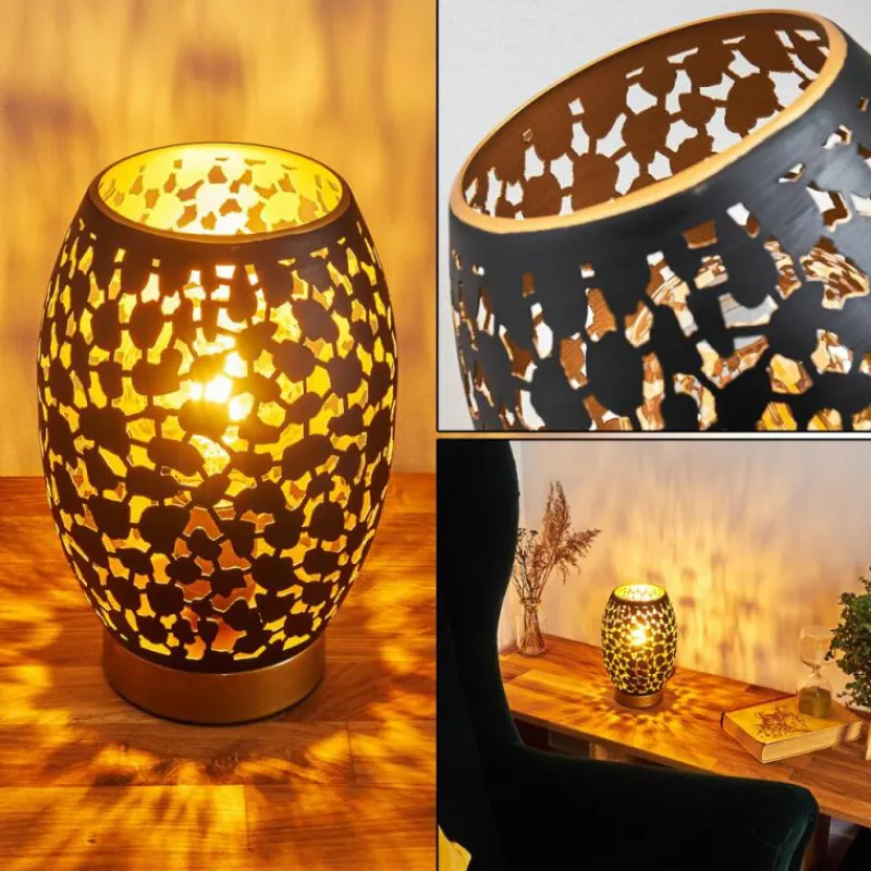 Lampes Dorées-hofstein Lampe de table Saksborg Or, 1 lumière