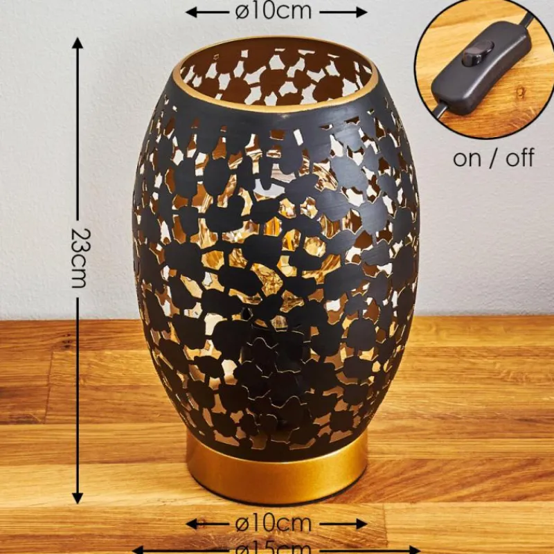 Lampes Dorées-hofstein Lampe de table Saksborg Or, 1 lumière