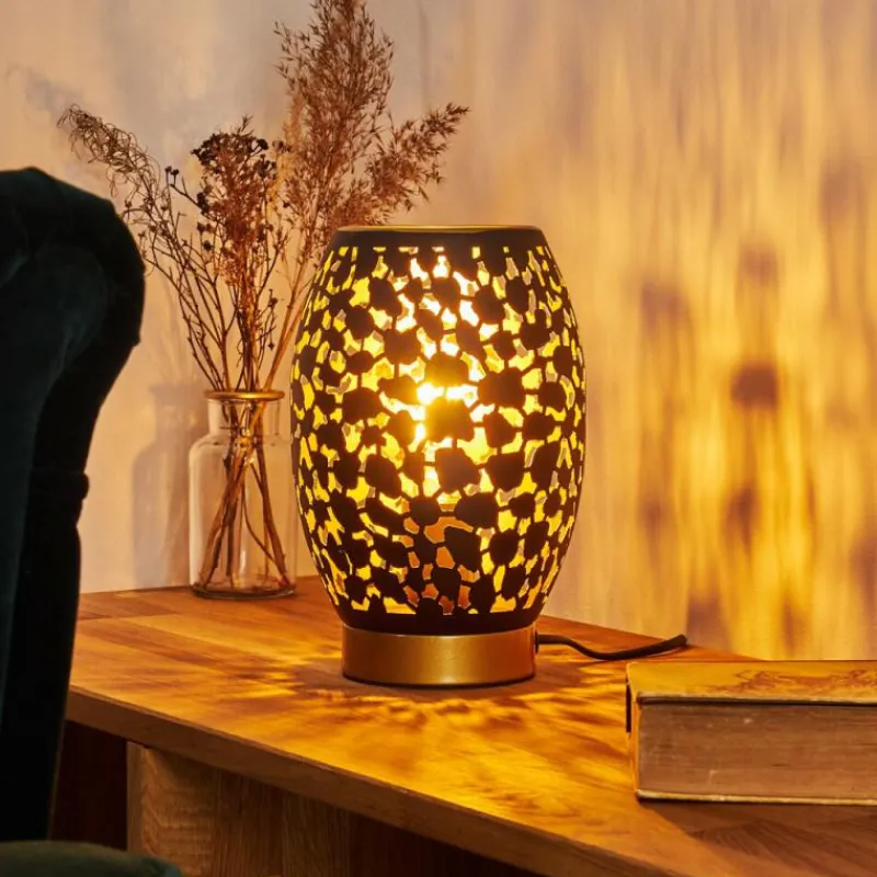 Lampes Dorées-hofstein Lampe de table Saksborg Or, 1 lumière