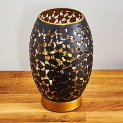 Lampes Dorées-hofstein Lampe de table Saksborg Or, 1 lumière