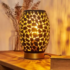 Lampes Dorées-hofstein Lampe de table Saksborg Or, 1 lumière