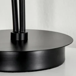 Suspension Verre Fumé-hofstein Lampe de table Salamonde Noir, 2 lumières