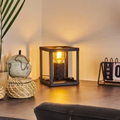 hofstein Lampe de table Salla Noir, 1 lumière* Lampes À Poser