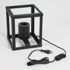 hofstein Lampe de table Salla Noir, 1 lumière* Lampes À Poser